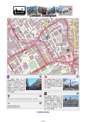 London Stadtplan Ausdruck