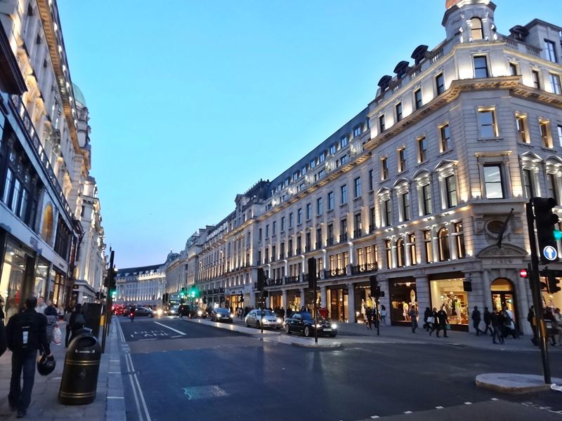 london shopping streets