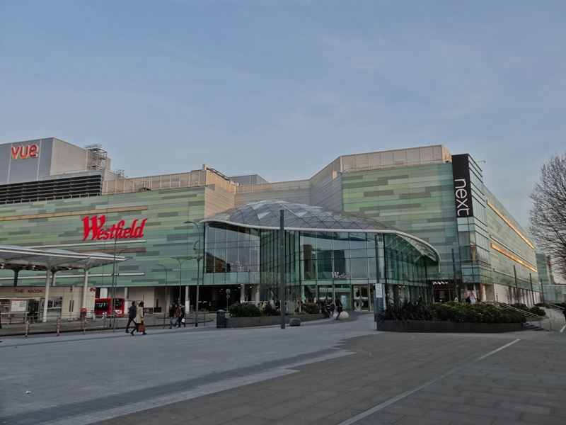 Westfield London shops and stores list, west London mall